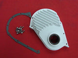 Front cover finned aluminum 230 / 250 / 292 Chevy Inline 6 custom machined