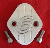 Fuel Block off plate kit CNC #6 194 / 230 / 250 / 292 Chevy 6 cylinder